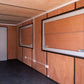 20-Fuß-Seecontainer mit doppelter Serviceklappe Ref. 7897